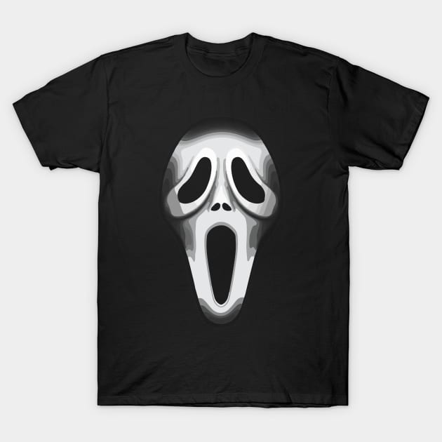 Scream Mask T-Shirt by Joker & Angel